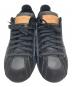 LOUIS VUITTON (ルイ ヴィトン) レザースニーカー ブラック サイズ:7：18000円