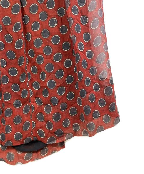 ISABEL MARANT ETOILE（イザベルマランエトワール）ISABEL MARANT ETOILE (イザベルマランエトワール) ラップスカート ブラウン サイズ:36の古着・服飾アイテム