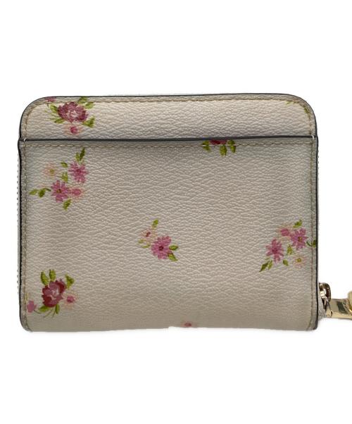 COACH（コーチ）COACH (コーチ) ラウンドファスナー財布 ベージュの古着・服飾アイテム