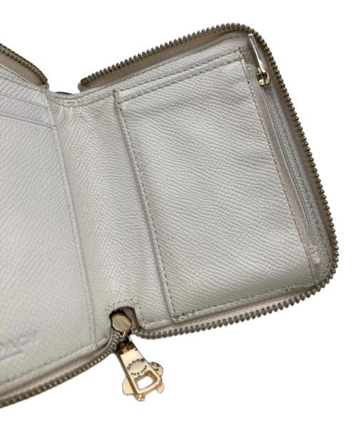COACH（コーチ）COACH (コーチ) ラウンドファスナー財布 ベージュの古着・服飾アイテム