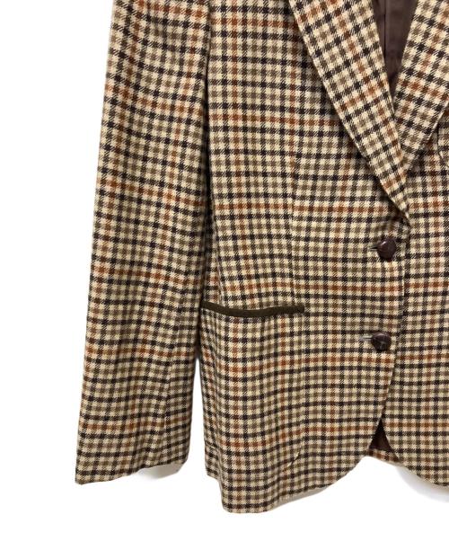 Burberry's（バーバリー）Burberry's (バーバリー) テーラードジャケット ブラウン サイズ:11の古着・服飾アイテム