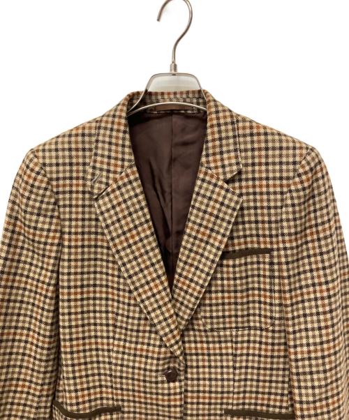 Burberry's（バーバリー）Burberry's (バーバリー) テーラードジャケット ブラウン サイズ:11の古着・服飾アイテム
