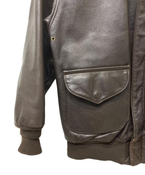 cooper（クーパー）COOPER (クーパー) A2フライトジャケット ブラウン サイズ:36Rの古着・服飾アイテム