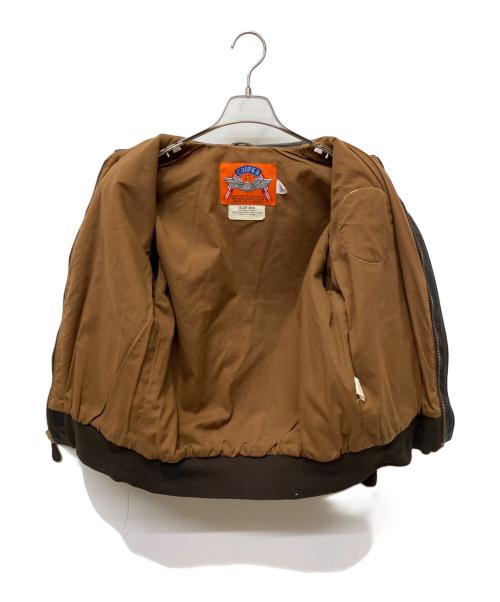cooper（クーパー）COOPER (クーパー) A2フライトジャケット ブラウン サイズ:36Rの古着・服飾アイテム