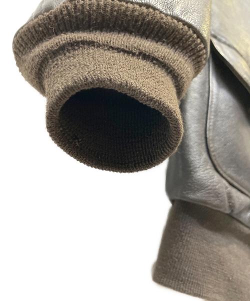 cooper（クーパー）COOPER (クーパー) A2フライトジャケット ブラウン サイズ:36Rの古着・服飾アイテム