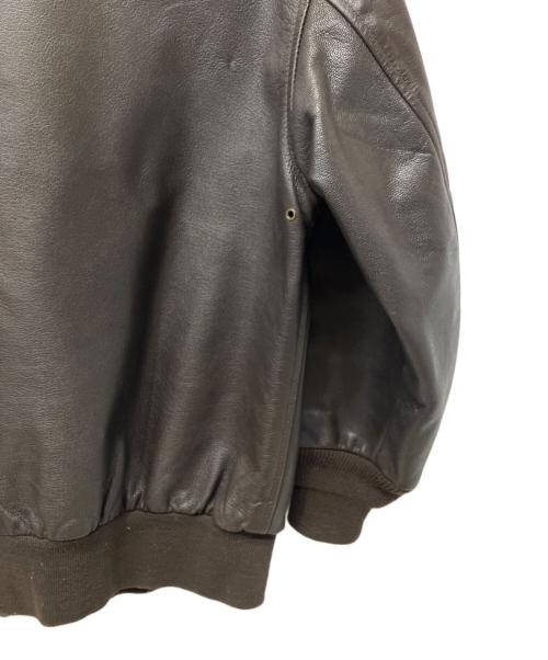 cooper（クーパー）COOPER (クーパー) A2フライトジャケット ブラウン サイズ:36Rの古着・服飾アイテム