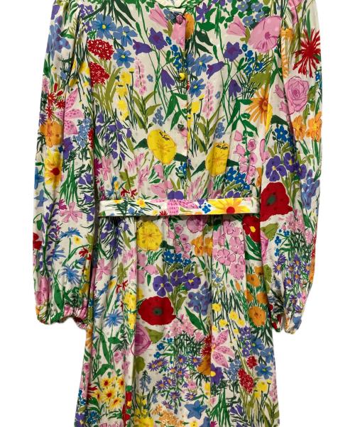 GUCCI（グッチ）GUCCI (グッチ) 長袖ワンピース マルチカラー サイズ:Mの古着・服飾アイテム