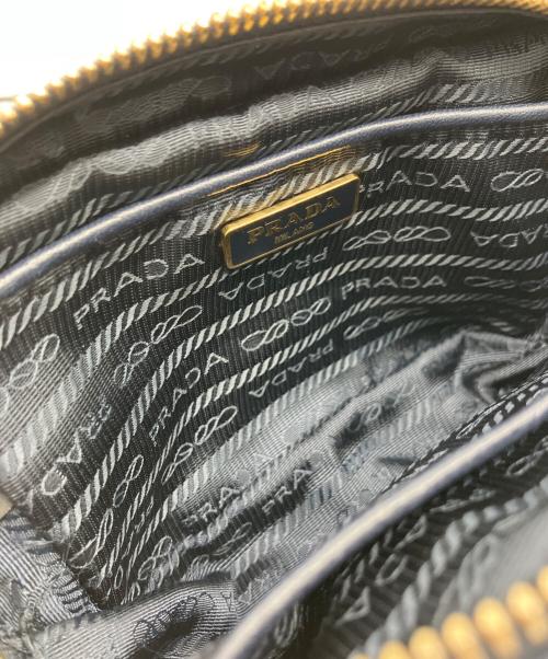 PRADA（プラダ）PRADA (プラダ) ショルダーバッグ ネイビーの古着・服飾アイテム