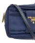 PRADA (プラダ) ショルダーバッグ ネイビー：45000円