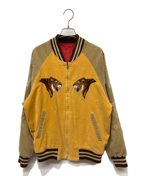 hoshihime（ホシヒメ）hoshihime (ホシヒメ) スカジャン イエロー サイズ:Freeの古着・服飾アイテム