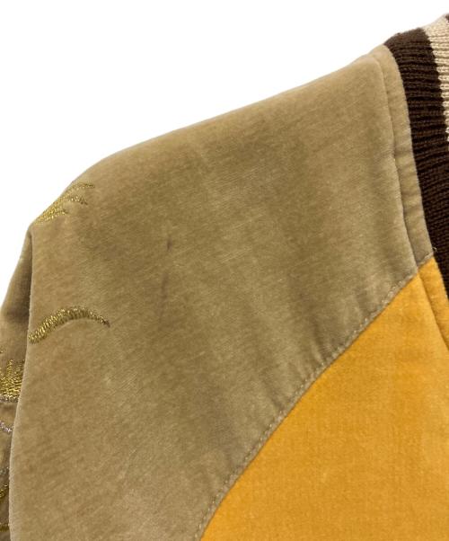 hoshihime（ホシヒメ）hoshihime (ホシヒメ) スカジャン イエロー サイズ:Freeの古着・服飾アイテム