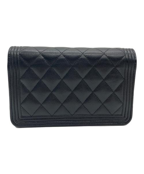 CHANEL（シャネル）CHANEL (シャネル) ショルダーバッグ ブラックの古着・服飾アイテム