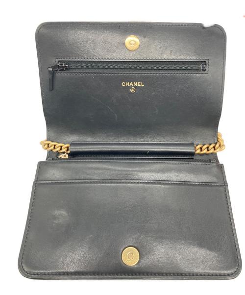 CHANEL（シャネル）CHANEL (シャネル) ショルダーバッグ ブラックの古着・服飾アイテム