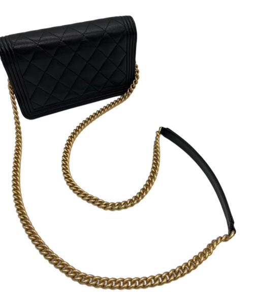 CHANEL（シャネル）CHANEL (シャネル) ショルダーバッグ ブラックの古着・服飾アイテム