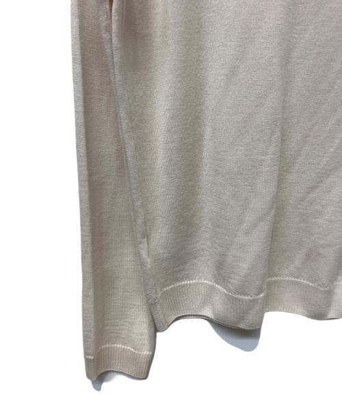 BOSS（ボス）BOSS (ボス) 薄手ニット ベージュ サイズ:Mの古着・服飾アイテム