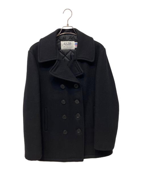 Schott（ショット）Schott (ショット) Pコート ネイビー サイズ:40の古着・服飾アイテム