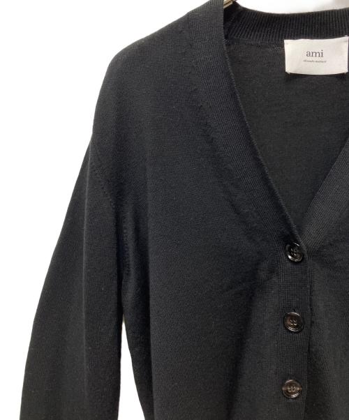 AMI Alexandre Mattiussi（アミアレクサンドルマテュッシ）AMI Alexandre Mattiussi (アミアレクサンドルマテュッシ) RED ADC CARDIGAN ブラック サイズ: XSの古着・服飾アイテム