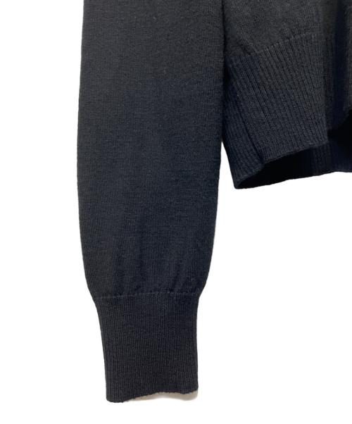 AMI Alexandre Mattiussi（アミアレクサンドルマテュッシ）AMI Alexandre Mattiussi (アミアレクサンドルマテュッシ) RED ADC CARDIGAN ブラック サイズ: XSの古着・服飾アイテム