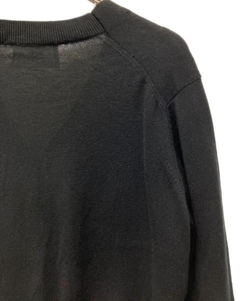 AMI Alexandre Mattiussi（アミアレクサンドルマテュッシ）AMI Alexandre Mattiussi (アミアレクサンドルマテュッシ) RED ADC CARDIGAN ブラック サイズ: XSの古着・服飾アイテム