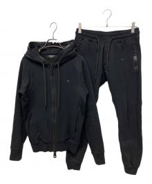 1PIU1UGUALE3 RELAX（ウノピゥウノウグァーレトレ リラックス）の古着「セットアップジャージ」｜ブラック