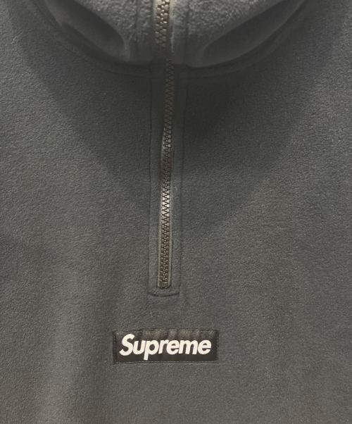 SUPREME（シュプリーム）Supreme (シュプリーム) Polartec Facemask Half Zip Hooded Sweatshirt ブラック サイズ:Mの古着・服飾アイテム