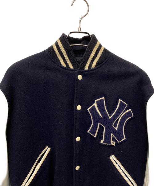 STARTER（スターター）STARTER (スターター) スタジャン ホワイト×ネイビー サイズ:40の古着・服飾アイテム