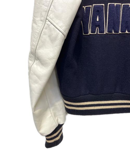 STARTER（スターター）STARTER (スターター) スタジャン ホワイト×ネイビー サイズ:40の古着・服飾アイテム