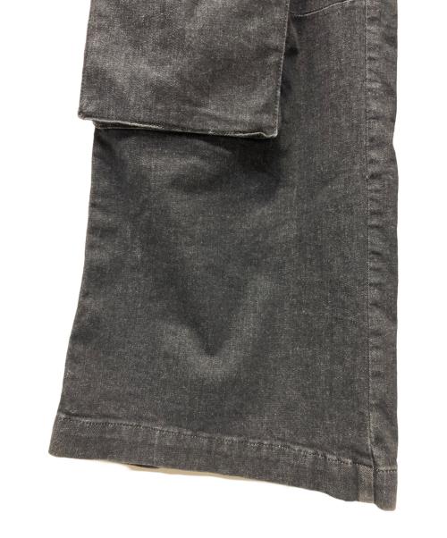 DIESEL（ディーゼル）DIESEL (ディーゼル) デニムカーゴパンツ グレー サイズ:26の古着・服飾アイテム