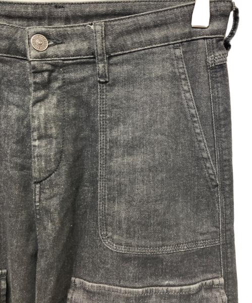 DIESEL（ディーゼル）DIESEL (ディーゼル) デニムカーゴパンツ グレー サイズ:26の古着・服飾アイテム