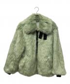 NIKE×AMBUSHナイキ×アンブッシュ）の古着「Reversible Faux Fur Coat」｜グリーン