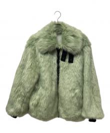 NIKE×AMBUSH（ナイキ×アンブッシュ）の古着「Reversible Faux Fur Coat」｜グリーン