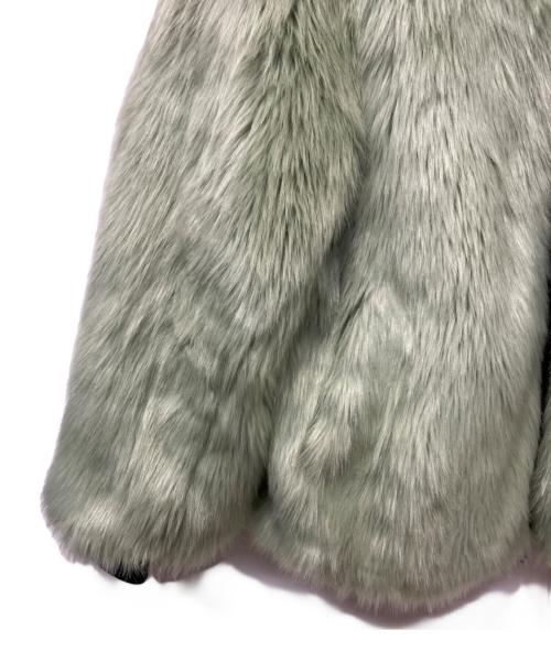 NIKE（ナイキ）NIKE (ナイキ) AMBUSH (アンブッシュ) Reversible Faux Fur Coat グリーン サイズ:Lの古着・服飾アイテム