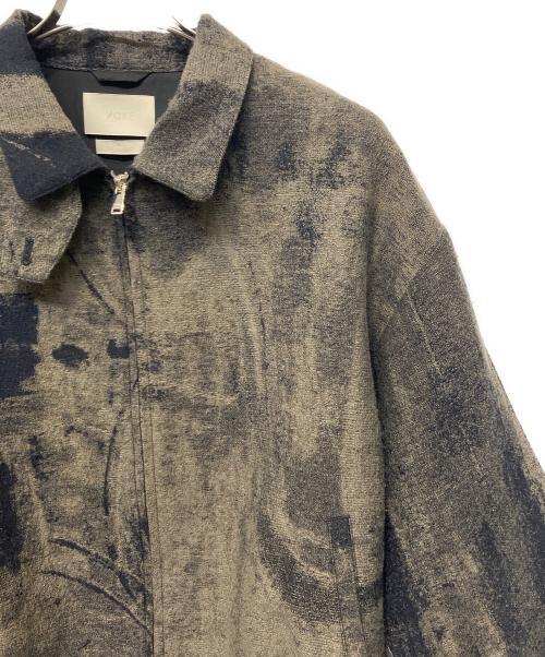 YOKE（ヨーク）YOKE (ヨーク) ROTHKO JQ LOOSED ZIP BLOUSON グレー×ネイビー サイズ:3の古着・服飾アイテム