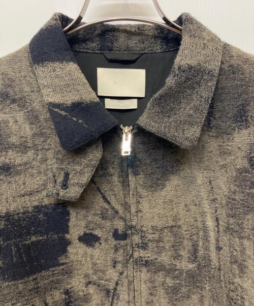 YOKE（ヨーク）YOKE (ヨーク) ROTHKO JQ LOOSED ZIP BLOUSON グレー×ネイビー サイズ:3の古着・服飾アイテム