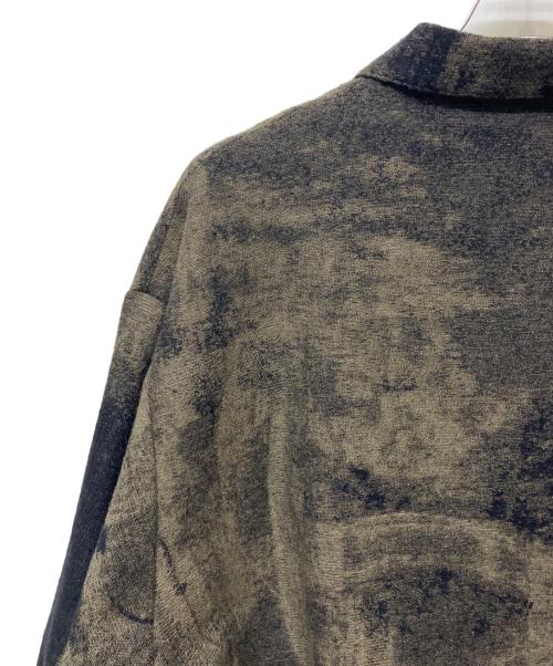 YOKE（ヨーク）YOKE (ヨーク) ROTHKO JQ LOOSED ZIP BLOUSON グレー×ネイビー サイズ:3の古着・服飾アイテム