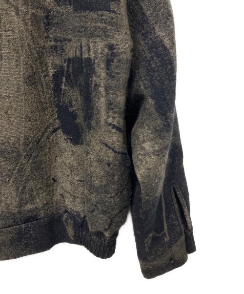 YOKE（ヨーク）YOKE (ヨーク) ROTHKO JQ LOOSED ZIP BLOUSON グレー×ネイビー サイズ:3の古着・服飾アイテム