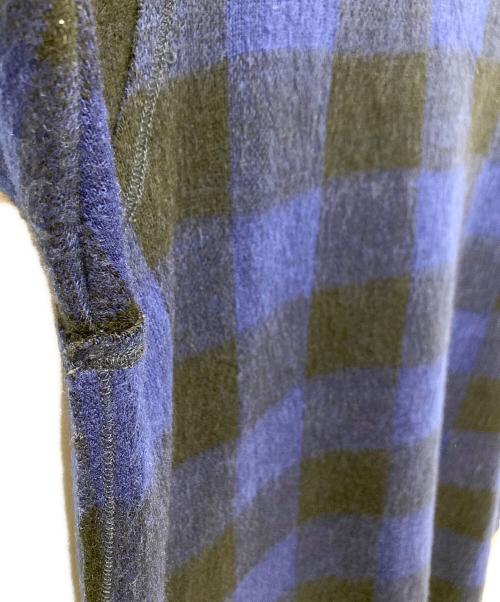 Needles（ニードルズ）Needles (ニードルズ) 長袖シャツ ブルー×ブラック サイズ:Mの古着・服飾アイテム