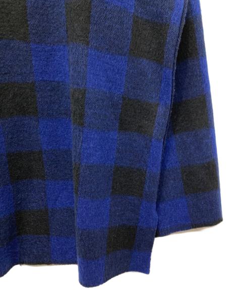 Needles（ニードルズ）Needles (ニードルズ) 長袖シャツ ブルー×ブラック サイズ:Mの古着・服飾アイテム