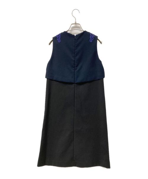 MULLER（ミューラー）MULLER (ミューラー) ノースリーブワンピース ブラック サイズ:Sの古着・服飾アイテム