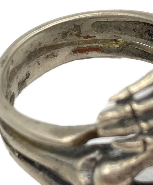 不明（不明）不明 (不明) シルバーボーンハンドリング サイズ:17～18号の古着・服飾アイテム