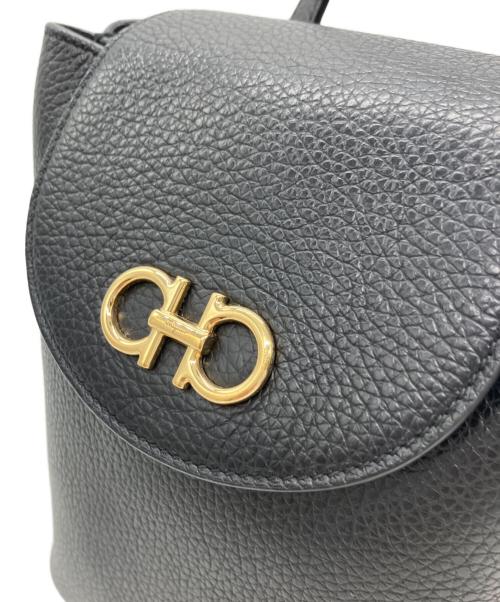 Salvatore Ferragamo（サルヴァトーレ フェラガモ）Salvatore Ferragamo (サルヴァトーレ フェラガモ) ミニリュック ブラックの古着・服飾アイテム