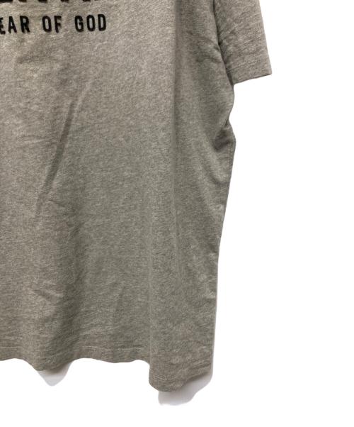 Fear Of God（フィア・オブ・ゴッド）FEAR OF GOD (フィア・オブ・ゴッド) 半袖カットソー グレー サイズ:Lの古着・服飾アイテム