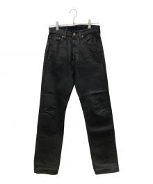 LEVI'S（リーバイス）の古着「コーティングデニムパンツ」｜ブラック