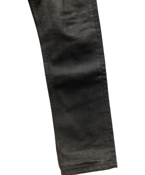 LEVI'S（リーバイス）LEVI'S (リーバイス) コーティングデニムパンツ ブラック サイズ:W28×L34の古着・服飾アイテム