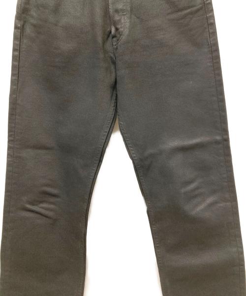 LEVI'S（リーバイス）LEVI'S (リーバイス) コーティングデニムパンツ ブラック サイズ:W28×L34の古着・服飾アイテム