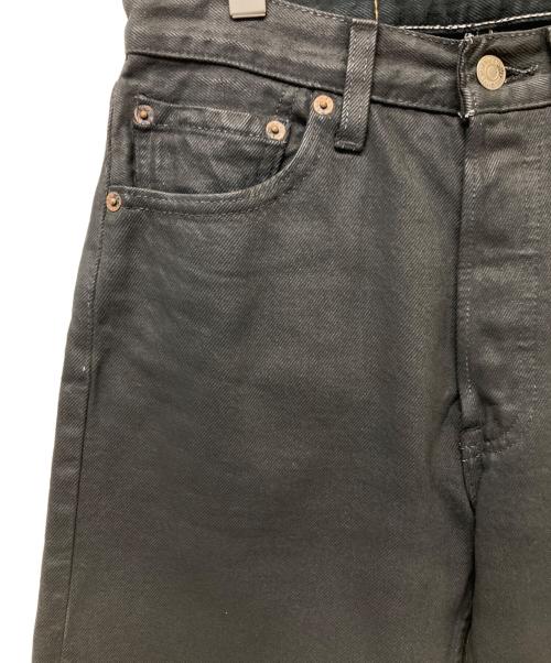 LEVI'S（リーバイス）LEVI'S (リーバイス) コーティングデニムパンツ ブラック サイズ:W28×L34の古着・服飾アイテム