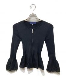 M'S GRACY（エムズグレイシー）の古着「薄手カーディガン」｜ブラック