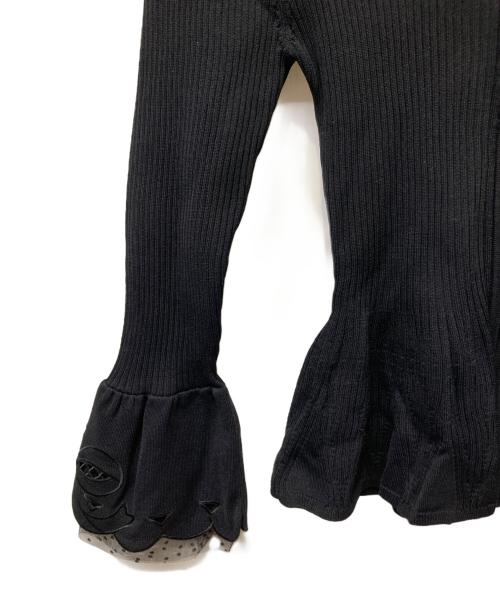 M'S GRACY（エムズグレイシー）M'S GRACY (エムズグレイシー) 薄手カーディガン ブラック サイズ:38の古着・服飾アイテム