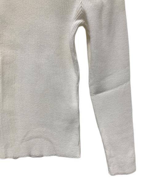 M'S GRACY（エムズグレイシー）M'S GRACY (エムズグレイシー) 薄手ニット ホワイト サイズ:38の古着・服飾アイテム