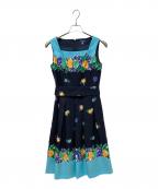 M'S GRACYエムズグレイシー）の古着「ワンピース」｜ブルー